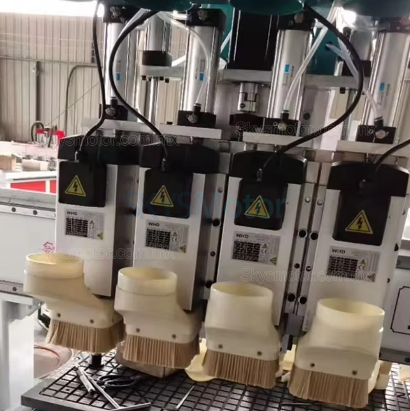 Capuch&oacute;n de succi&oacute;n para colector de polvo de husillo CNC de 65 mm/80 mm/100 mm/120 mm